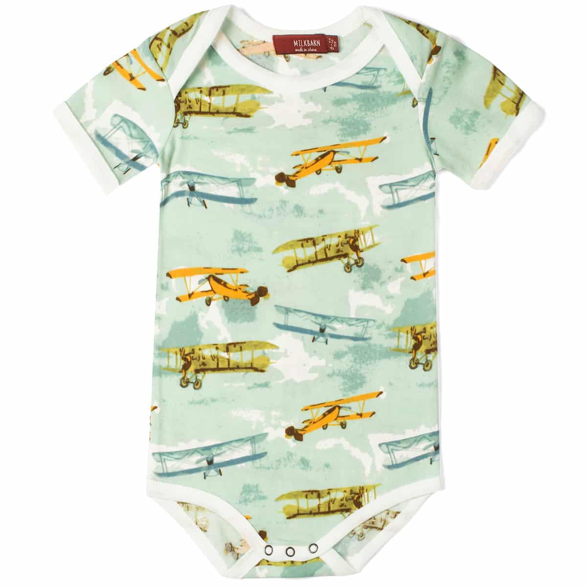 Vintage Planes Organic One Piece