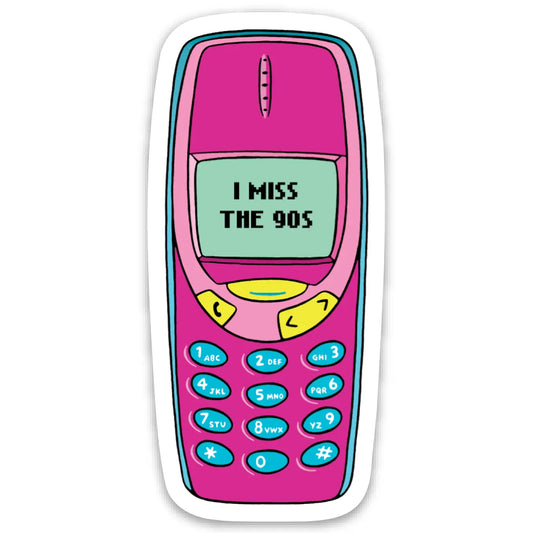 I miss the 90s Sticker