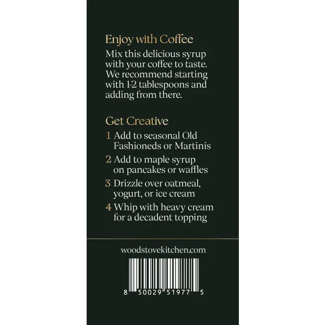 Pumpkin Spice Coffee and Cocktail Syrup