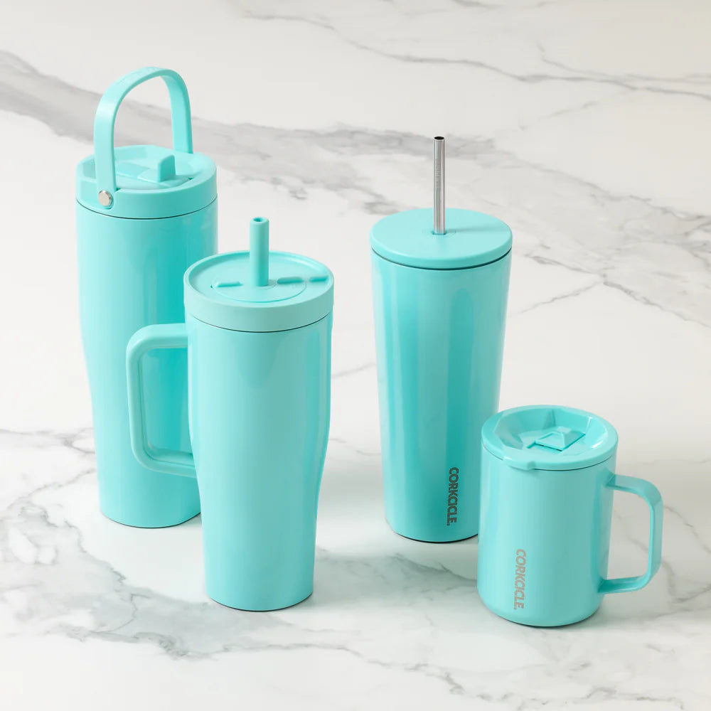 Turquoise Corkcicle Mug