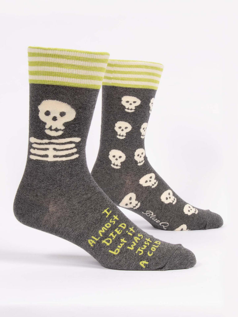 I Almost Died Crew Socks