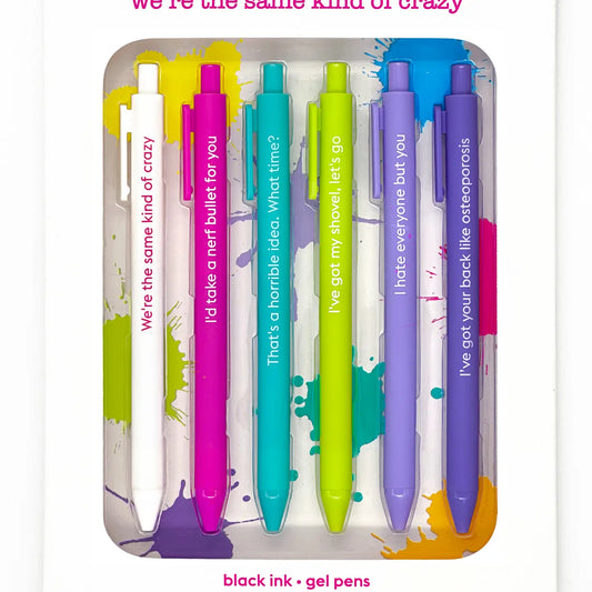 Quotable Pens - Same Kind of Crazy