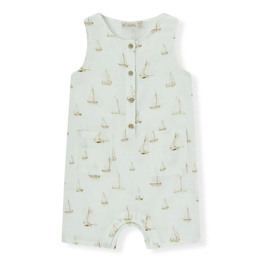 Sailboat Melody Tank Top Shortall