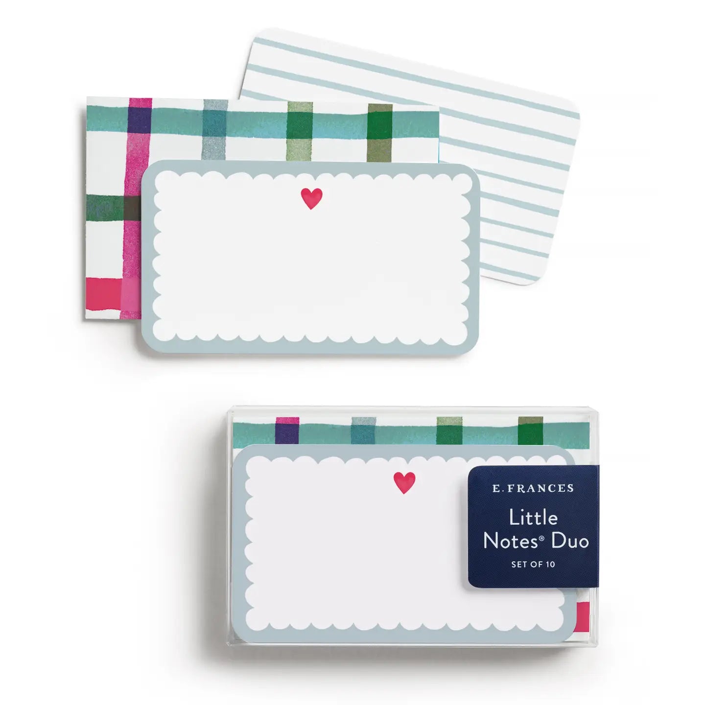 Scalloped Heart Little Notes Duo Set