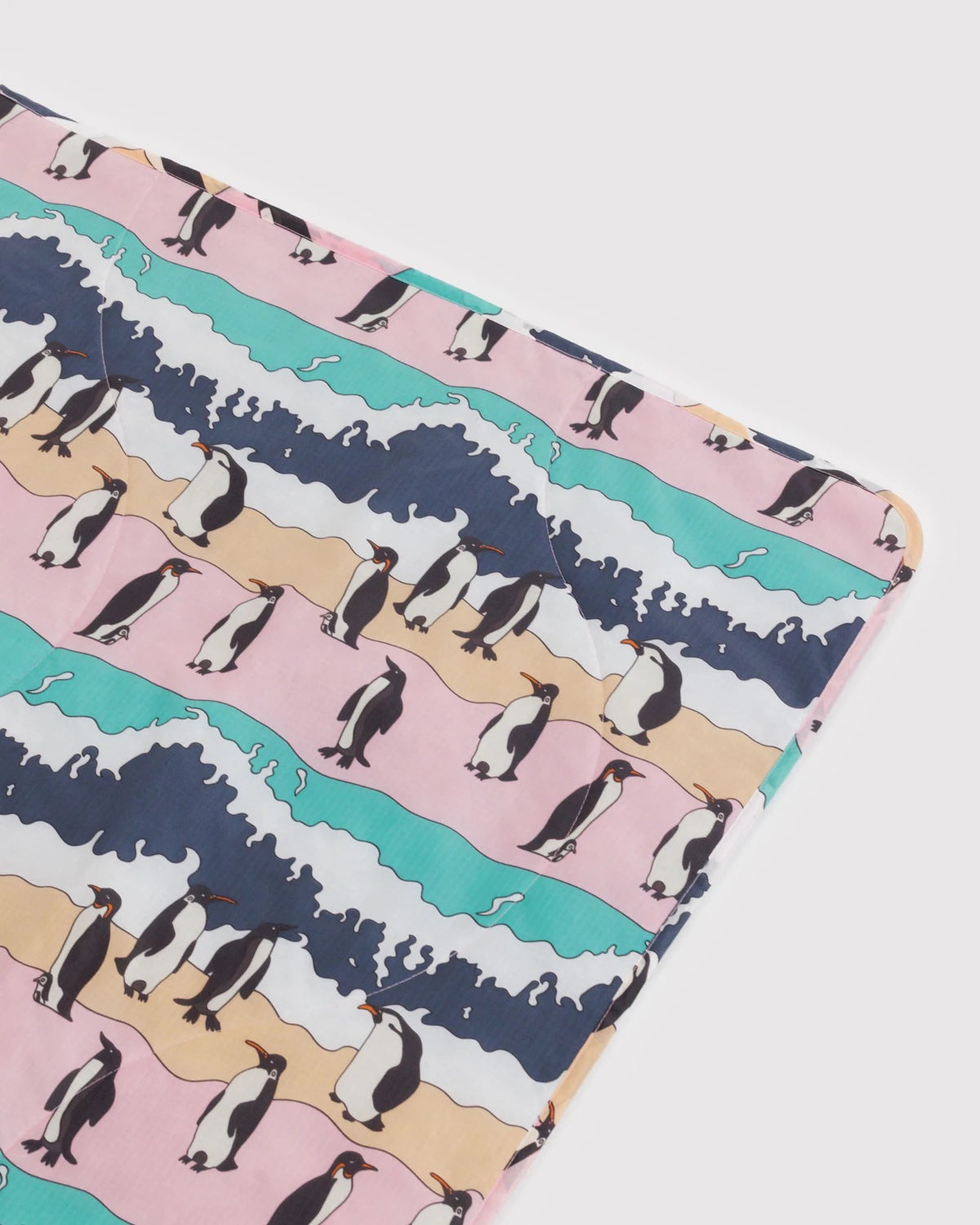 Penguins Baggu Puffy Picnic Blanket
