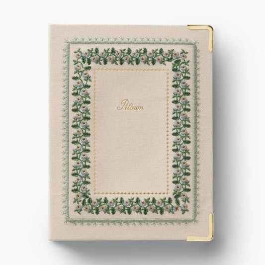Portico Embroidered Small Photo Album