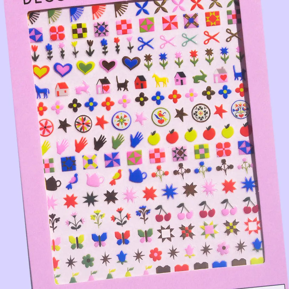 Pinwheel Nail Stickers