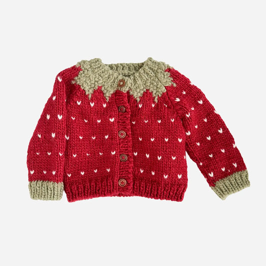 Strawberry Baby cardigan