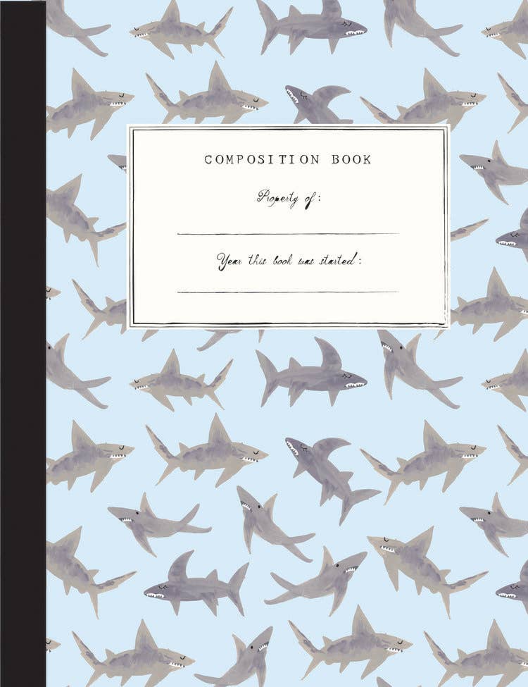 Sharks Composition Book