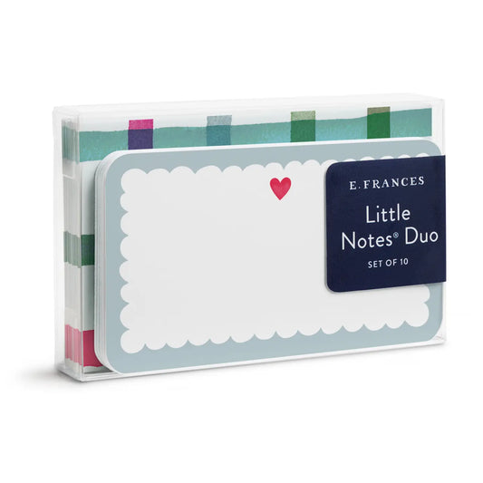 Scalloped Heart Little Notes Duo Set
