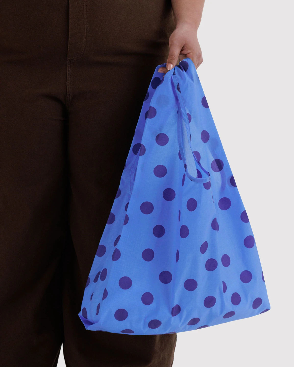 Blue Polka Dot Reusable Bag