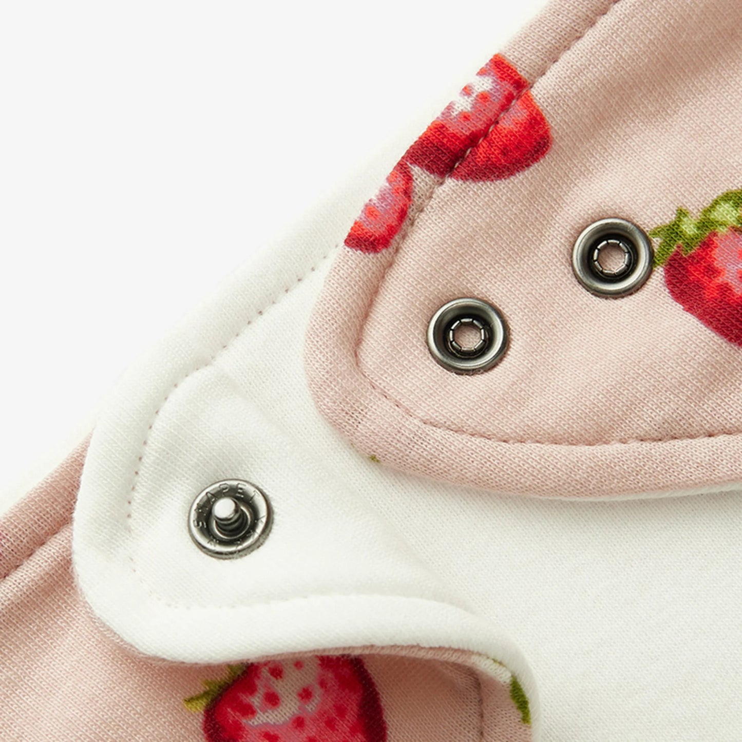 Strawberry Organic Kerchief Bib