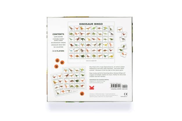 Dinosaur Bingo - Ali's Wagon