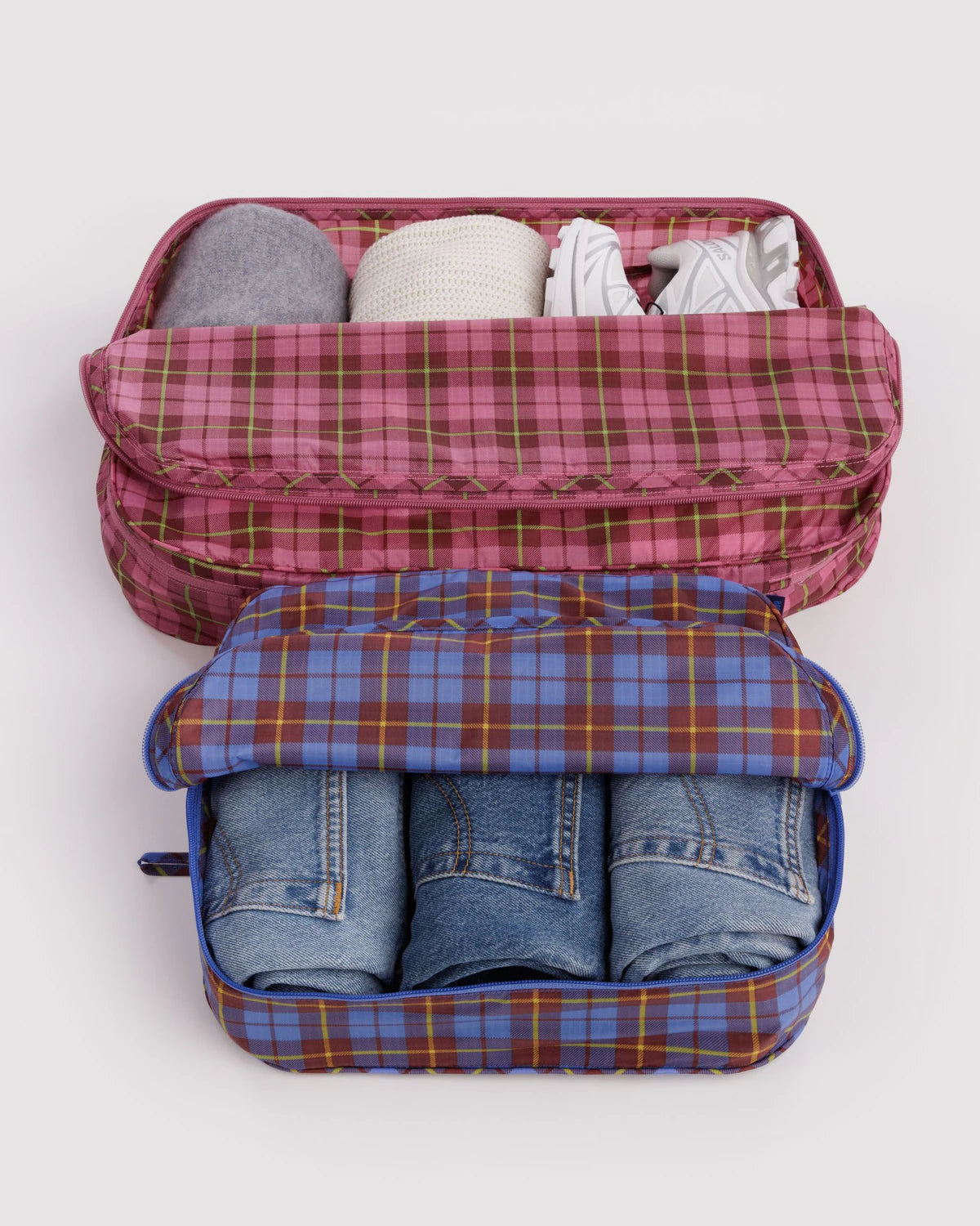 Check Mix Packing Cube Set Large