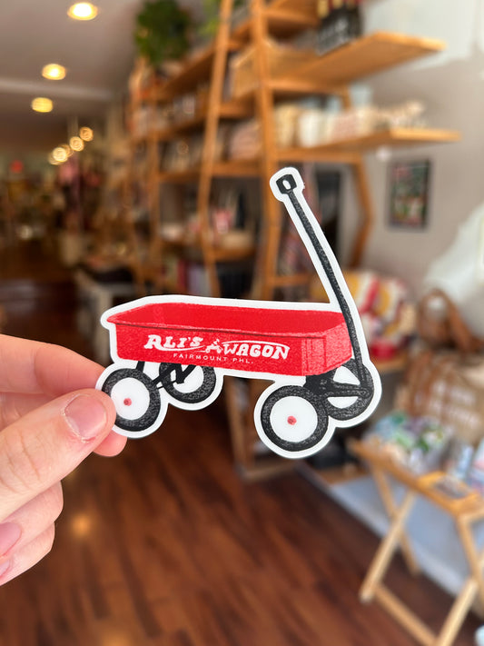 Ali's Wagon Sticker