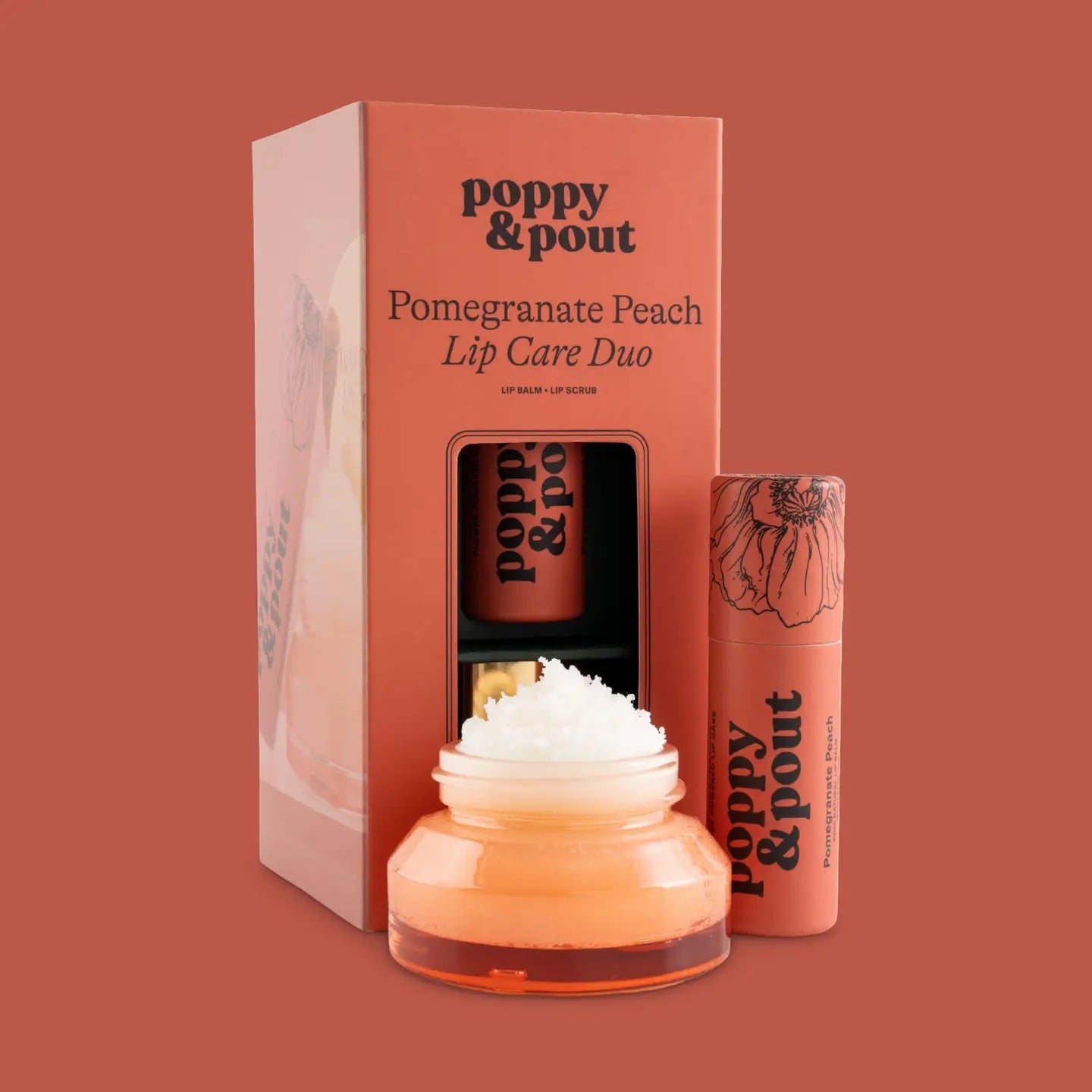 Pomegranate Peach Lip Care Duo - Ali's Wagon