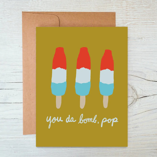 Bomb Pop Father's Day Card