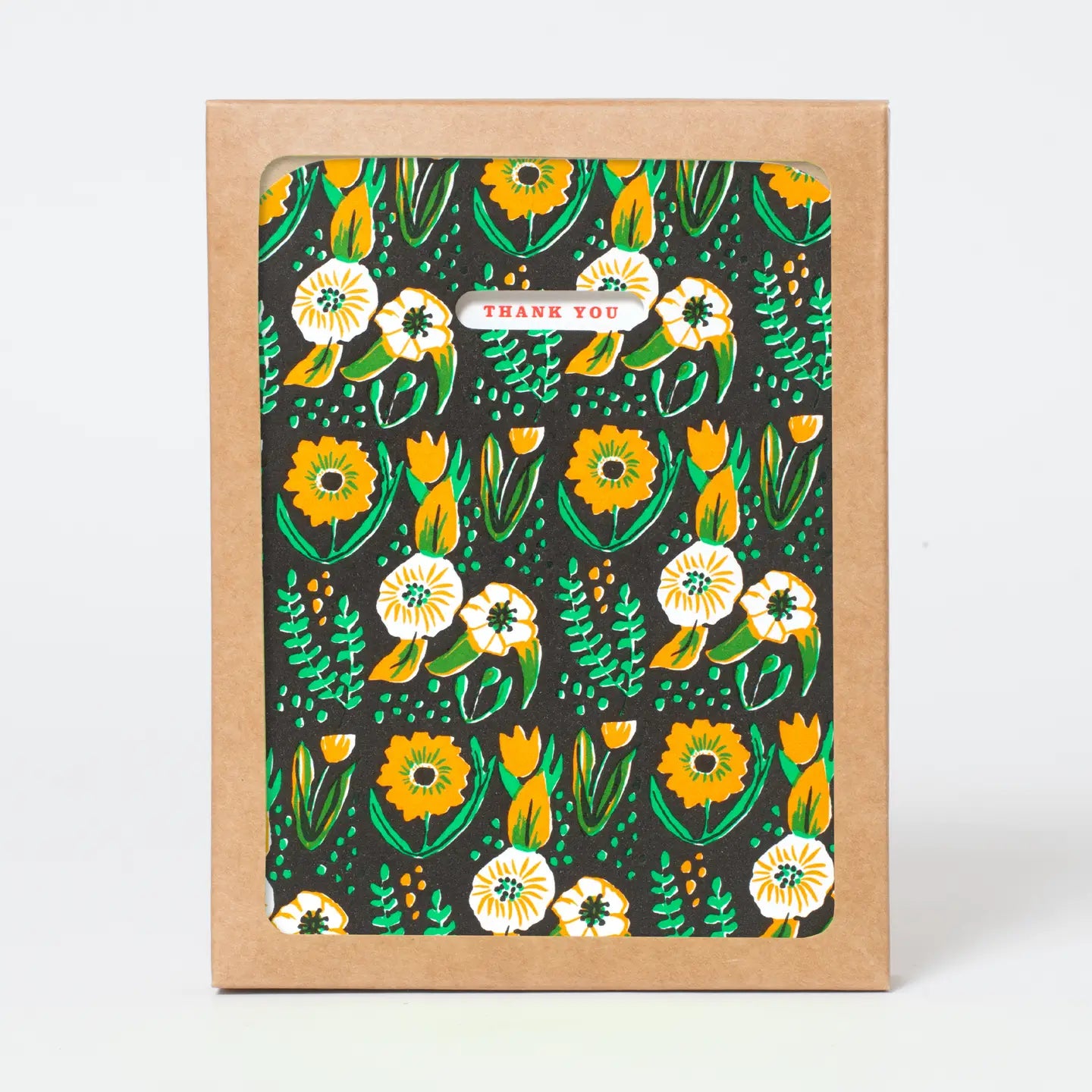 Folk Floral Thank You Cards - Boxed Set
