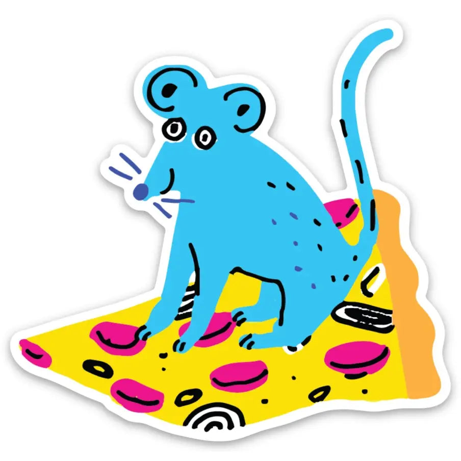 Pizza Rat Sticker