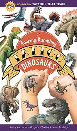 Roaring Rumbling Tattoo Dinosaurs