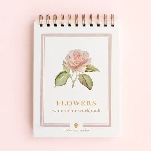 Flowers Watercolor Book