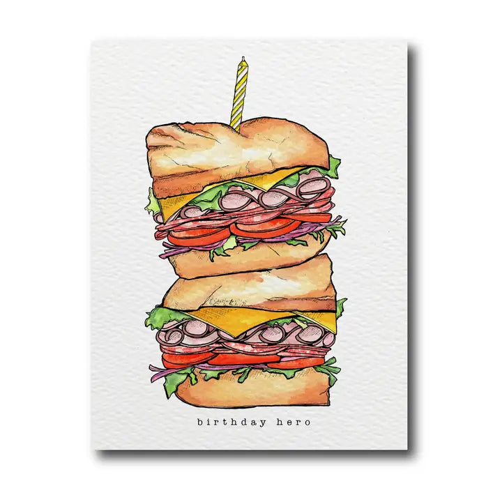Birthday Hero Greeting Card
