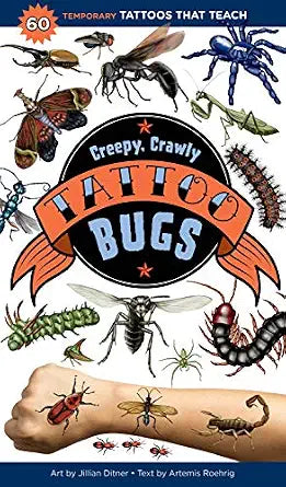 Creepy Crawly Tattoo Bugs