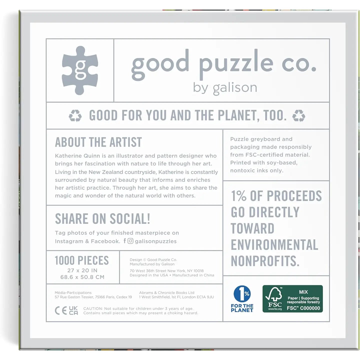 Cat Haven 1000 Piece Puzzle