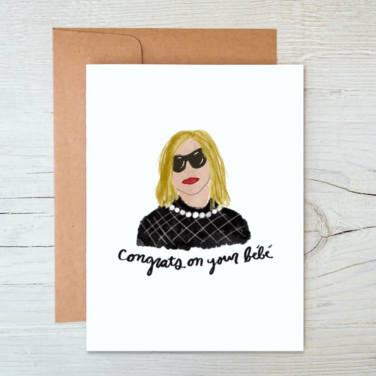 Moira Rose New Baby Card