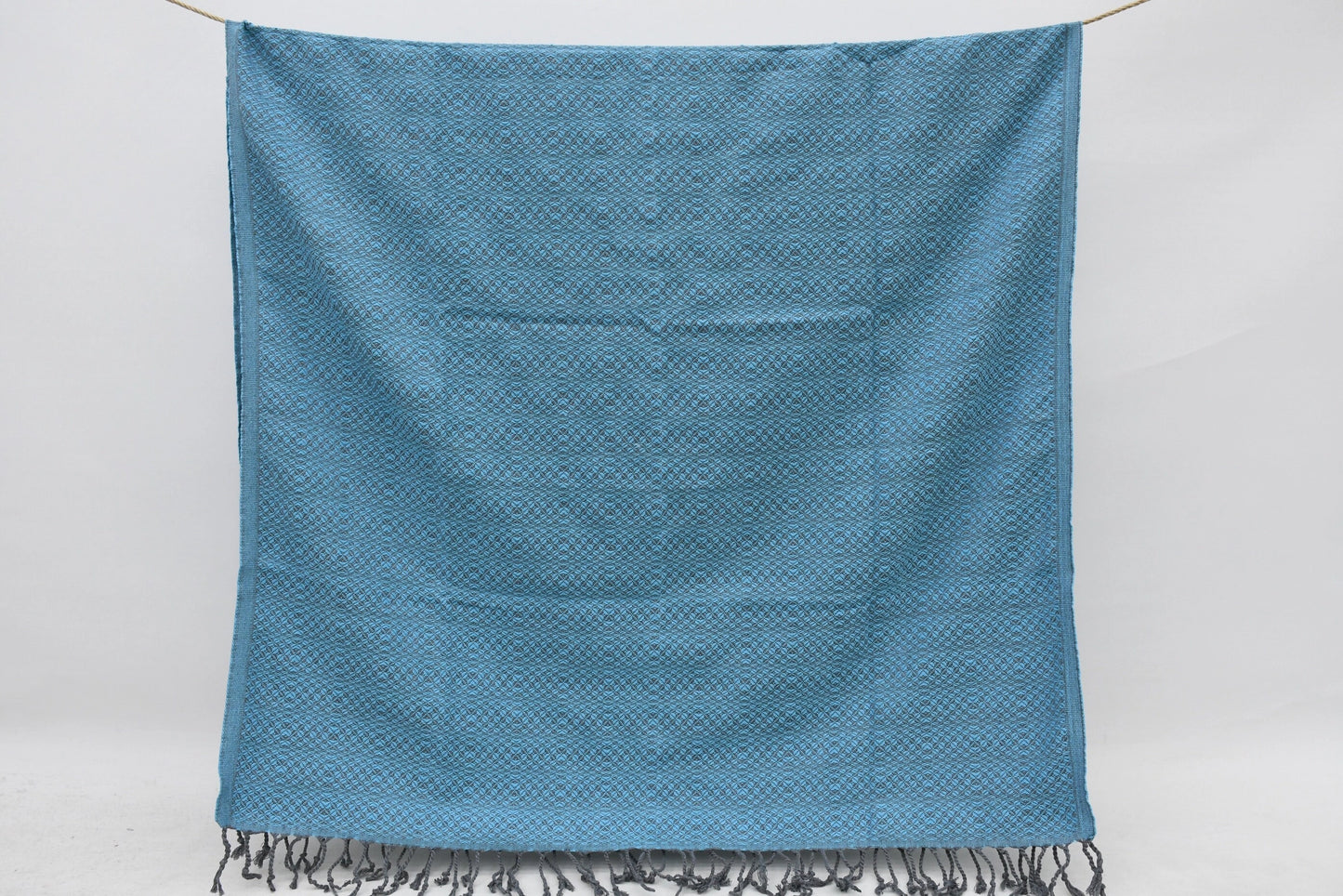 Sauna Peshtemal and Pareo Blue Turkish Bath Towel