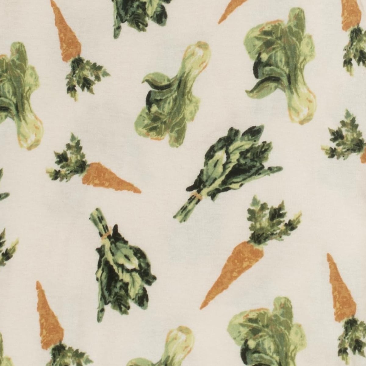 Fresh Veggies Organic Burp Cloths