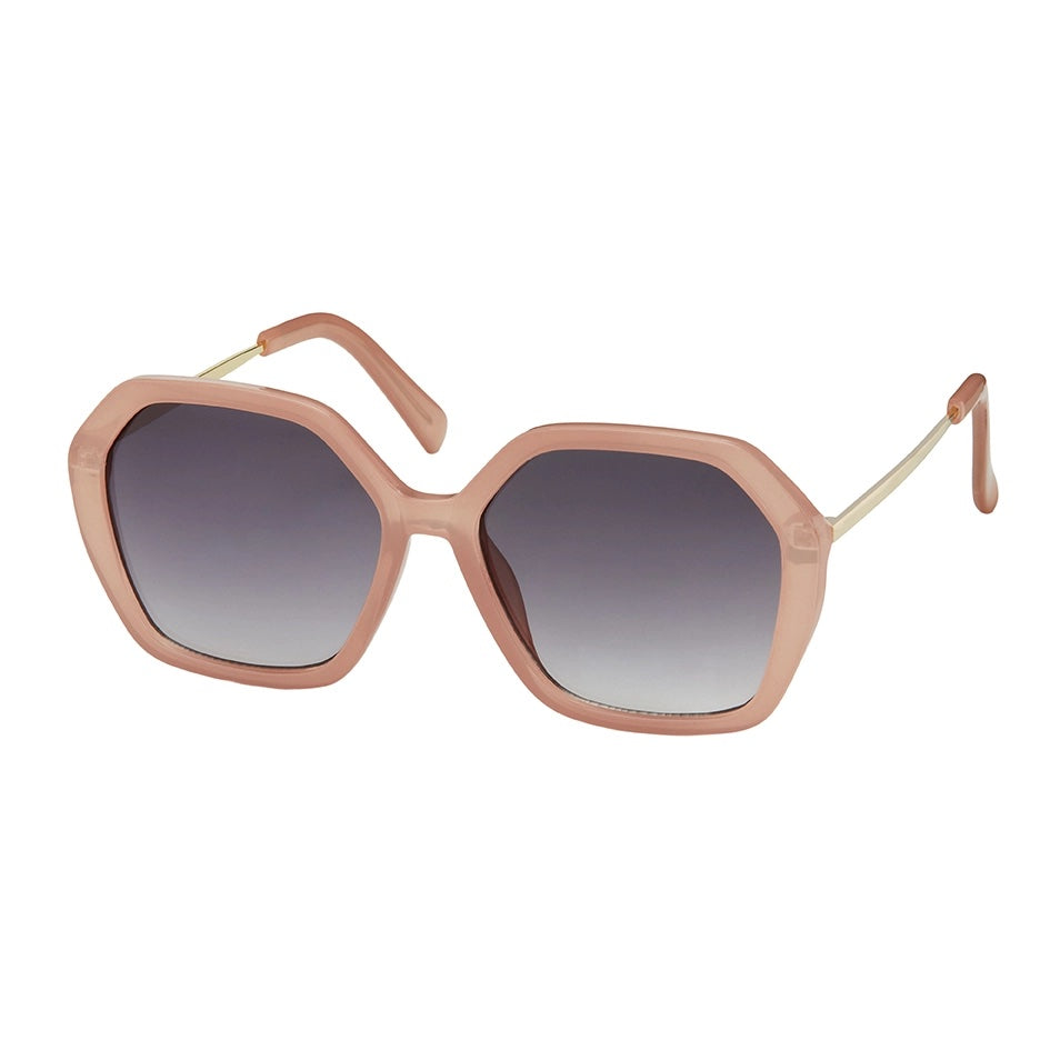 Hexagonal Cat Eye Sunglasses