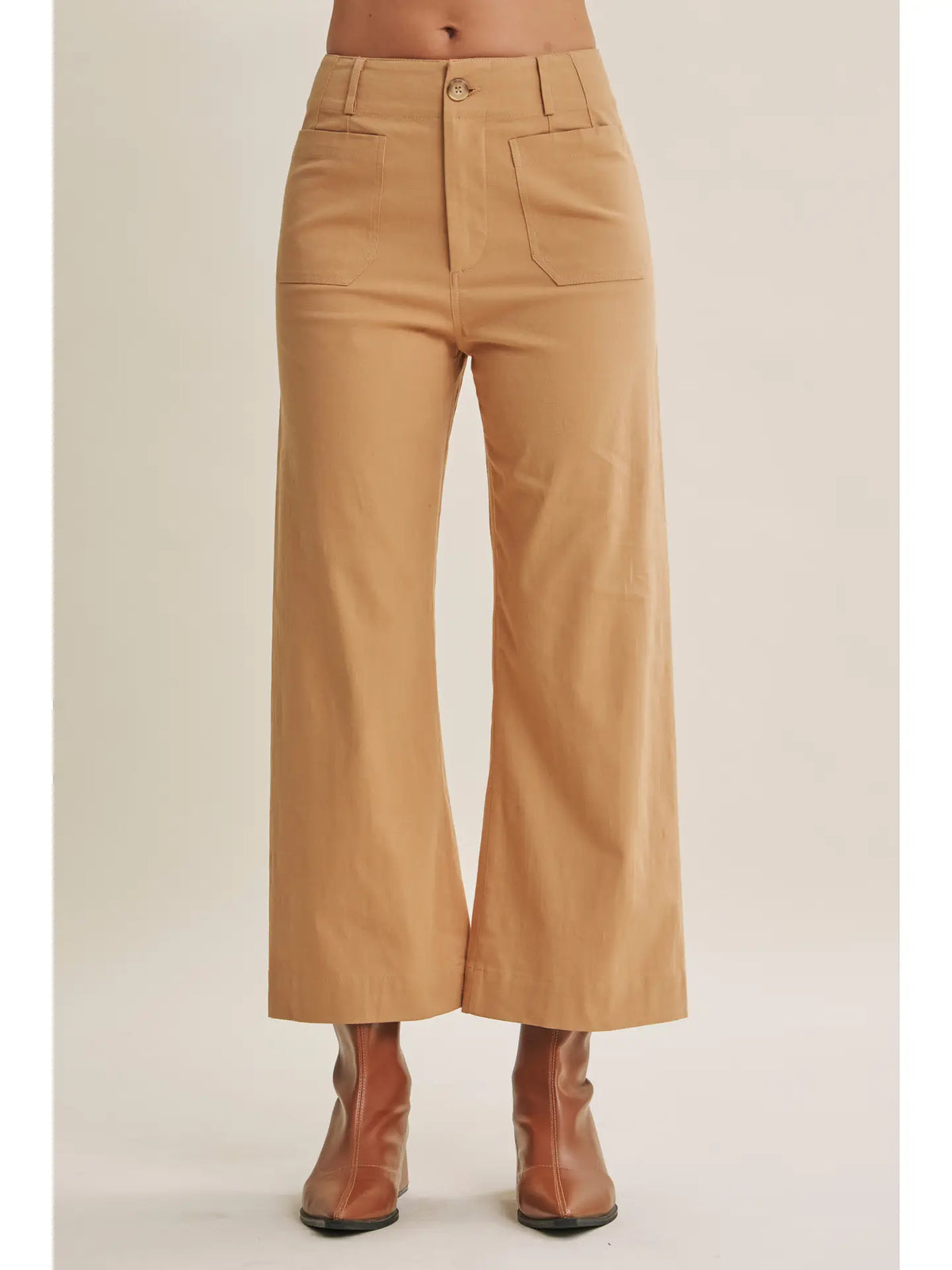 Straight Leg Ankle Pants