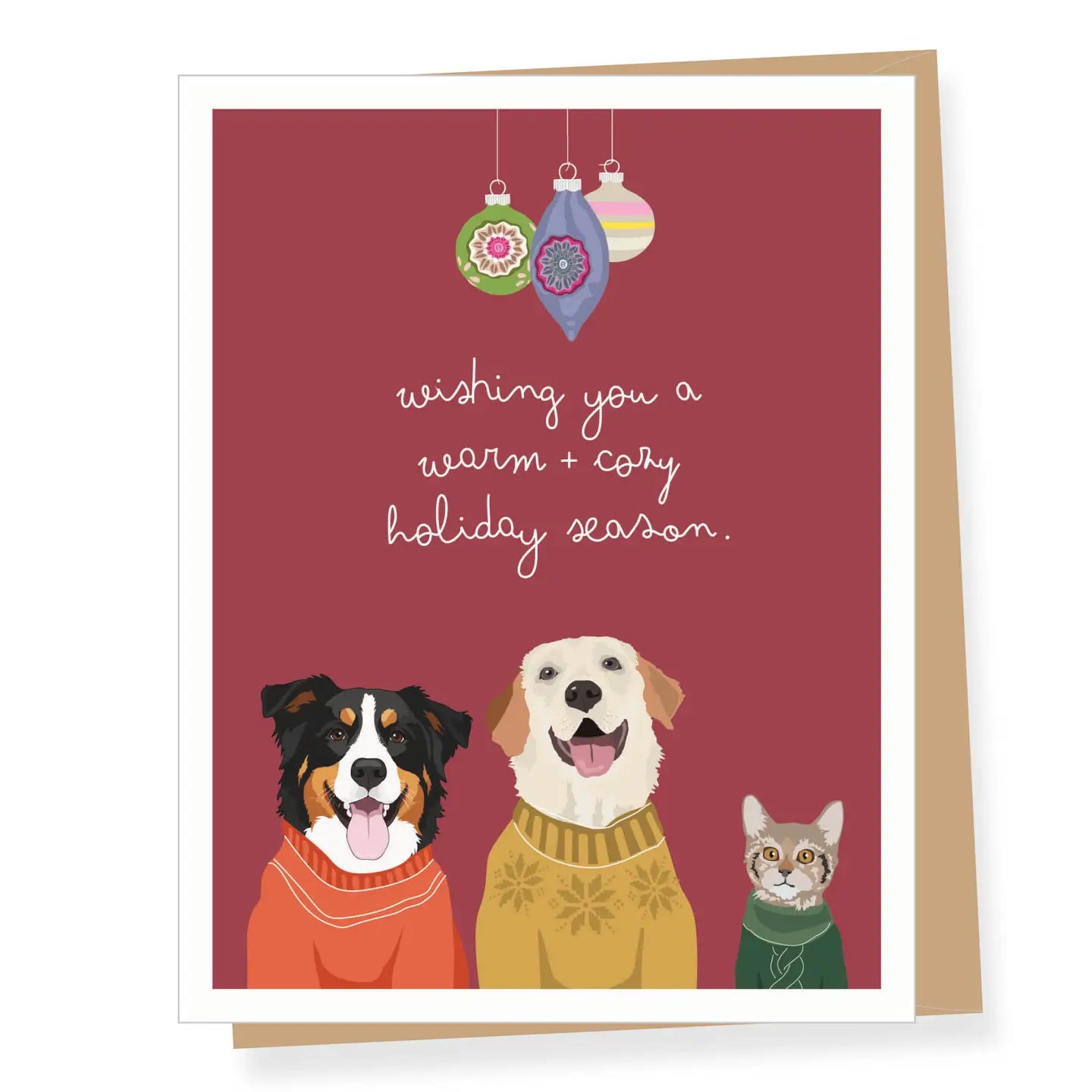 Dogs In Sweaters Holiday Card Box Set