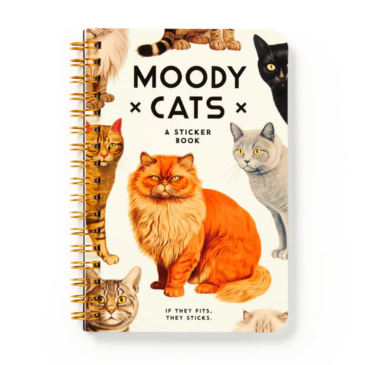 Moody Cats Sticker Book - Ali's Wagon
