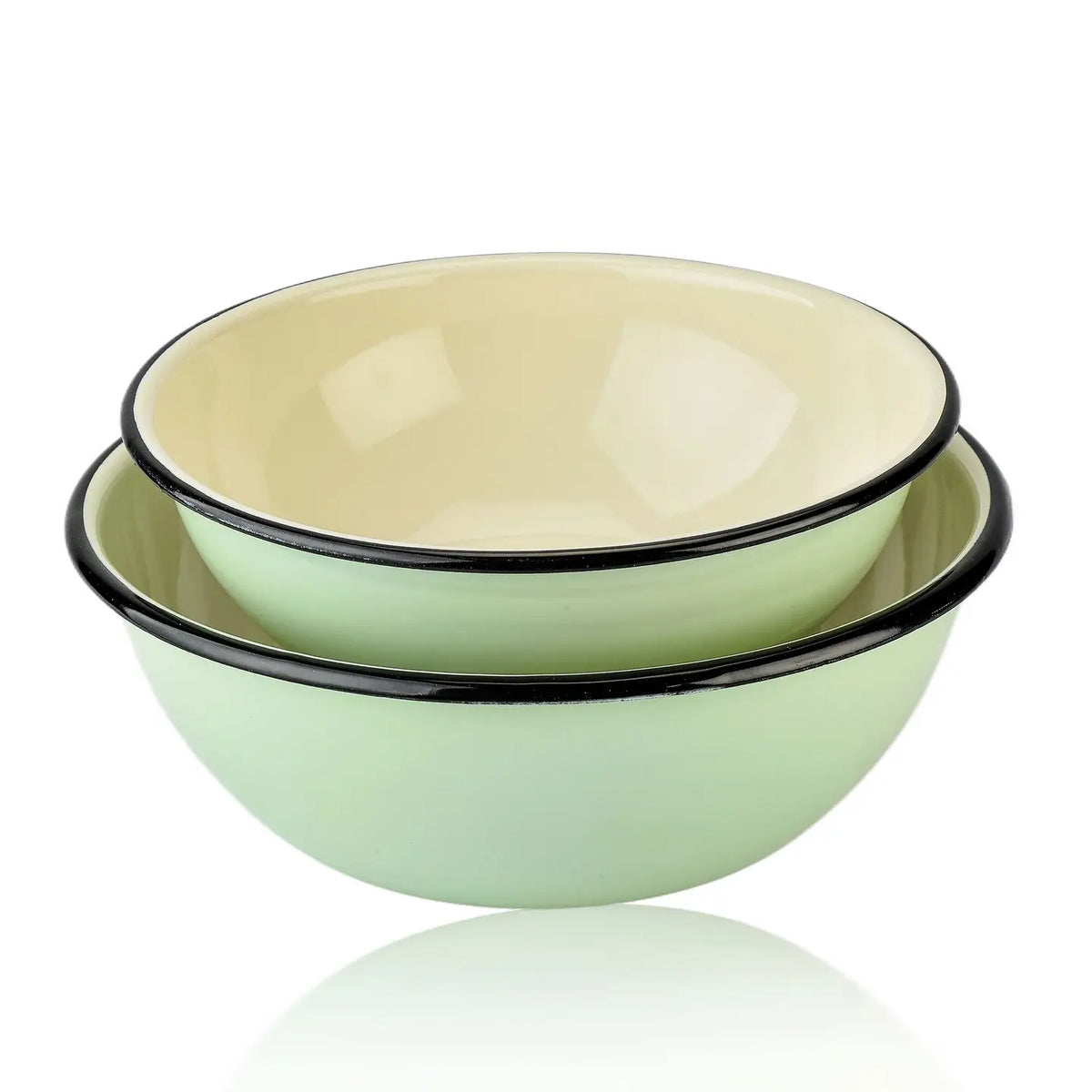 Mint Enamel Bowl