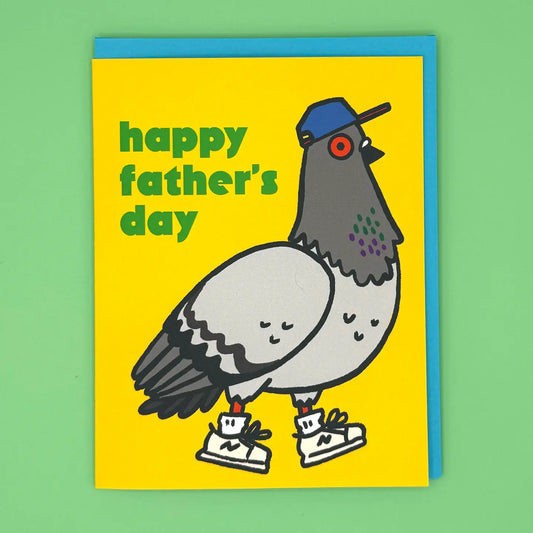 Pigeon Father's Day Card