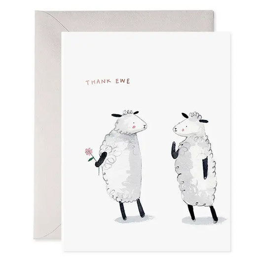Thank Ewe Sheep Card
