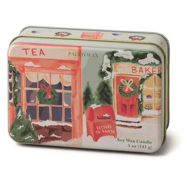 Sweet Orange & Fir Holiday Tin Candle