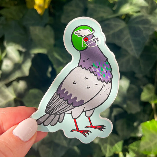 Pigeon Eagles Sticker