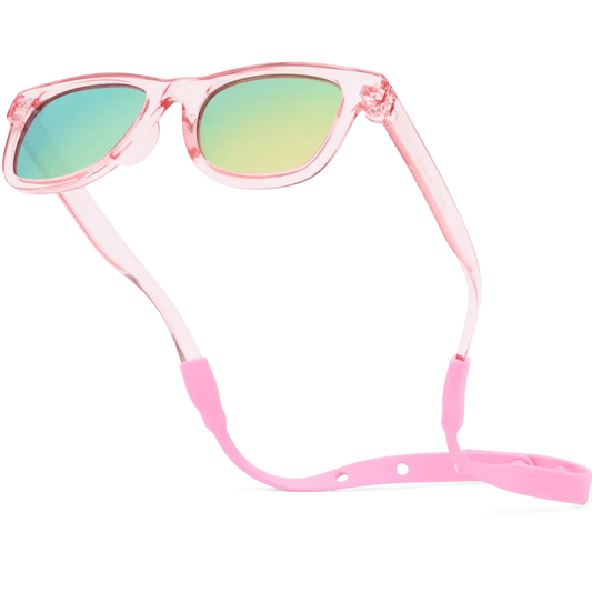 Transparent Pink Baby Sunglasses