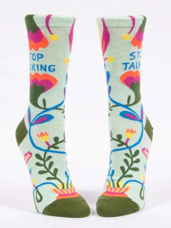 Stop Talking Crew Socks