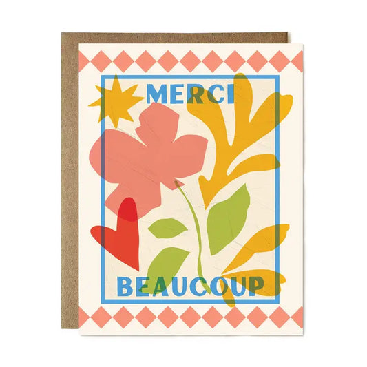 Merci Beaucoup Greeting Card