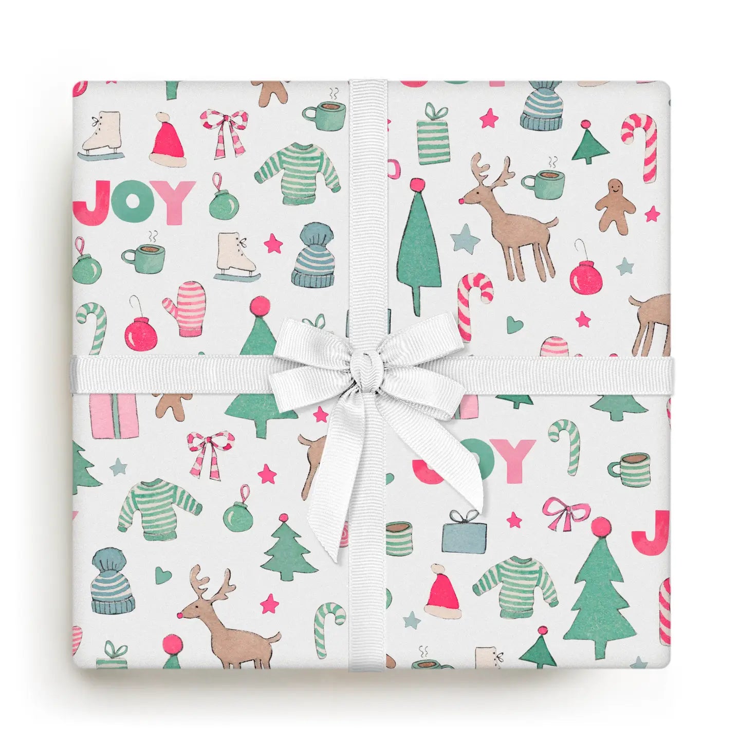 Merry Motif Roll of Wrapping Paper