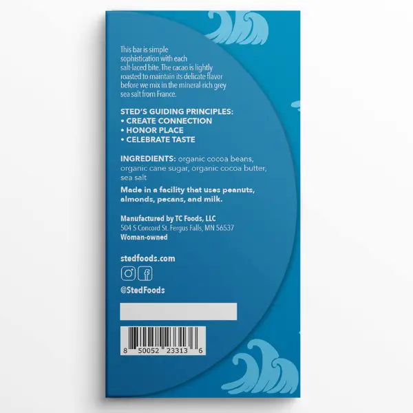 Mini French Grey Chocolate Bar
