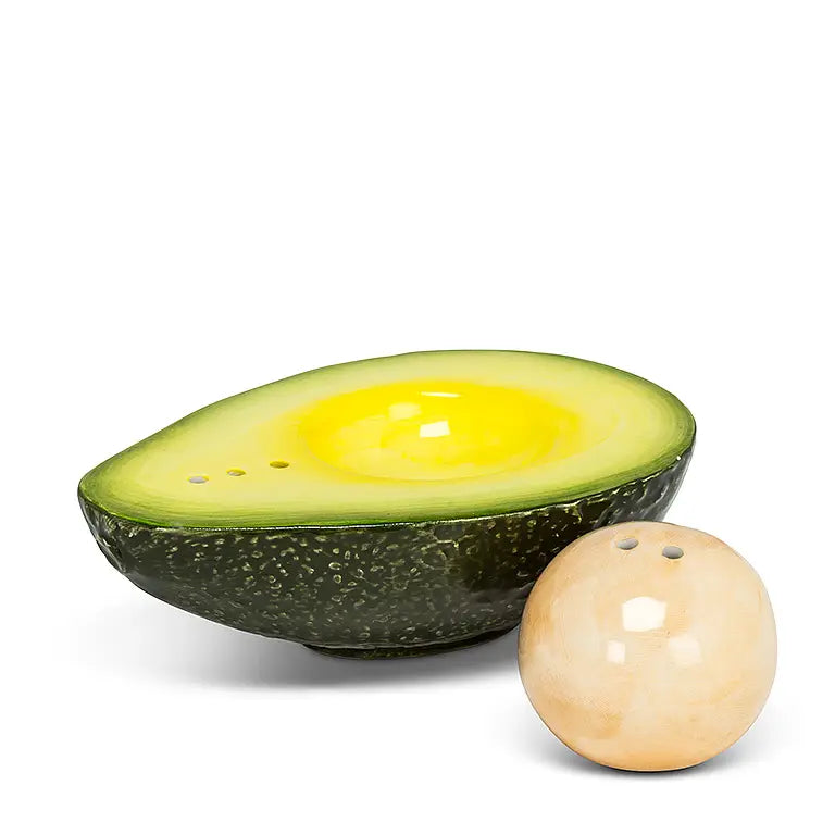 Avocado Salt and Pepper Shakers