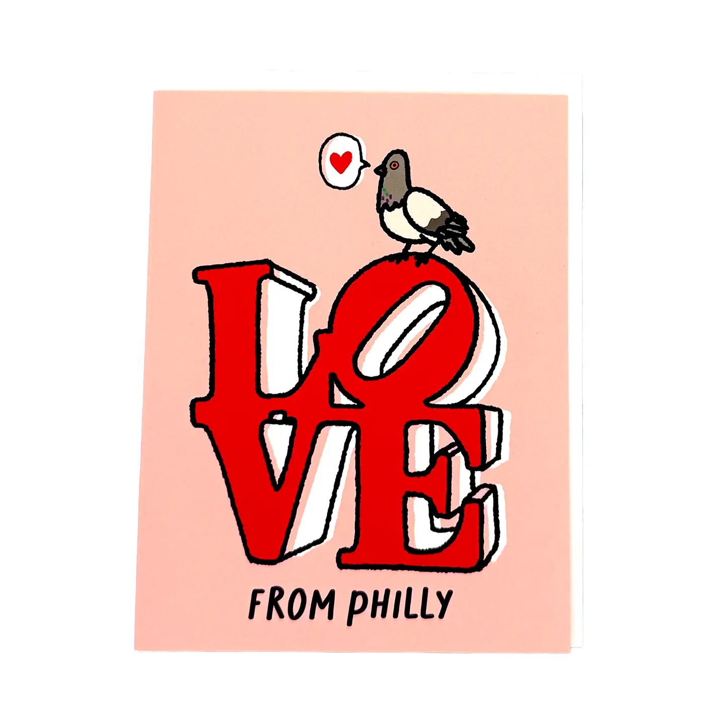 Love From Philly Greeting Card