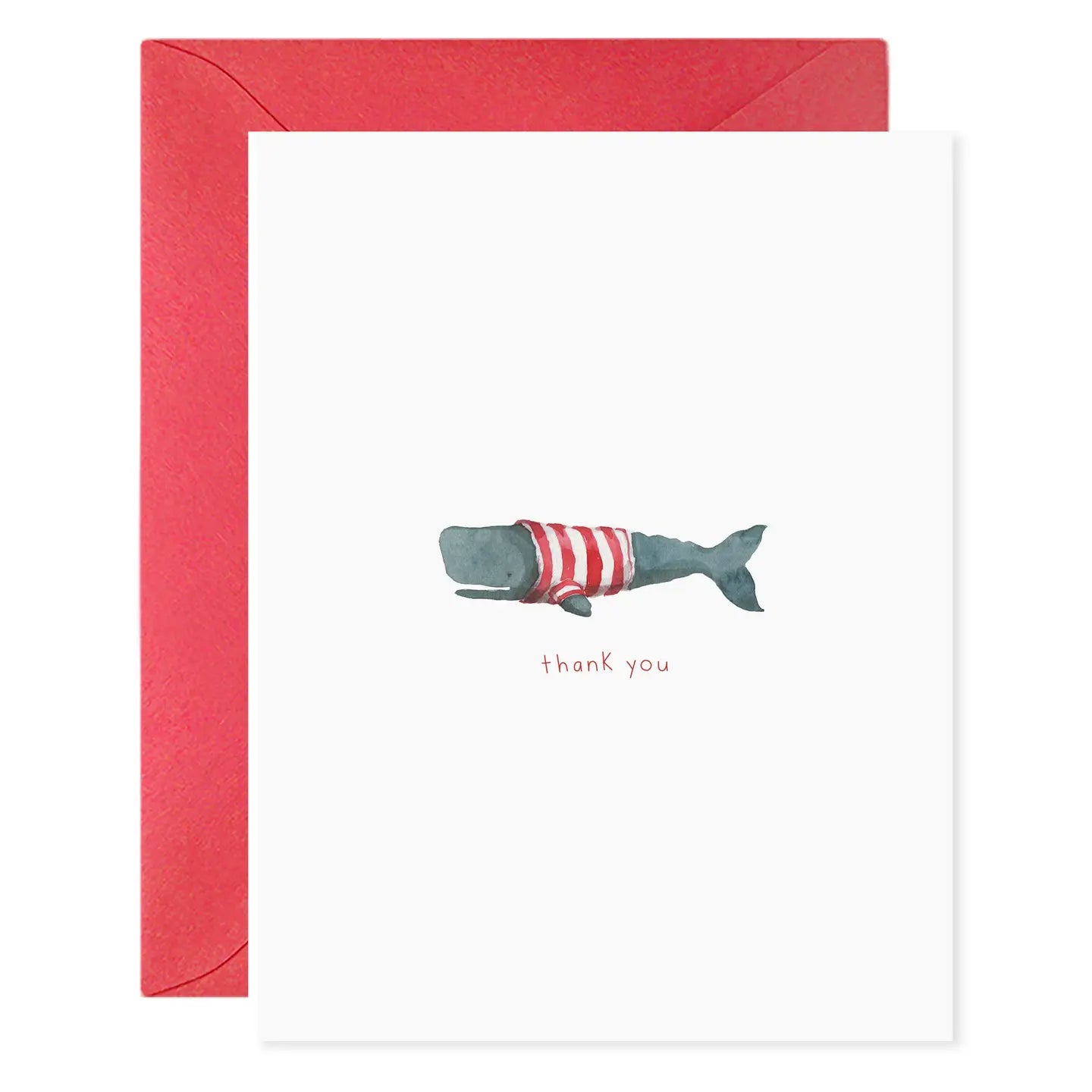 Whale Thank You Card