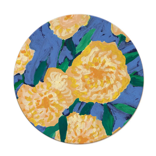 Burst of Marigold Coaster - Ali's Wagon