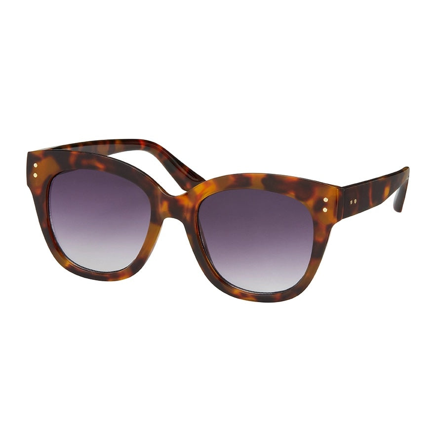 Round Cat Eye Sunglasses - 1256